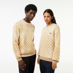 Pullovers | LACOSTE Pull Jacquard Monogramme En Alpaga