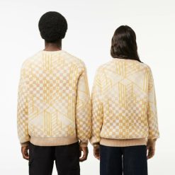 Pullovers | LACOSTE Pull Jacquard Monogramme En Alpaga