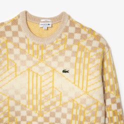 Pullovers | LACOSTE Pull Jacquard Monogramme En Alpaga