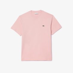 T-Shirts | LACOSTE T-Shirt Classic Fit En Jersey De Coton