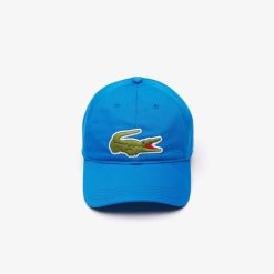 Chapeaux & Casquettes | LACOSTE Casquette Unie Ajustable Lacoste En Twill De Coton Biologique