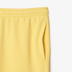 Pantalons & Shorts | LACOSTE Short Jogger Effet Delave Imprime Lacoste