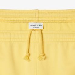 Pantalons & Shorts | LACOSTE Short Jogger Effet Delave Imprime Lacoste