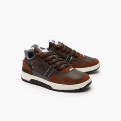 Outdoor | LACOSTE Sneakers Outdoor T-Clip Winter Homme En Cuir