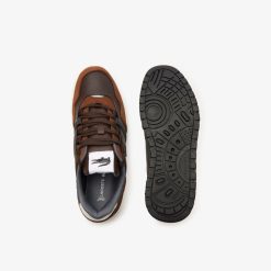 Outdoor | LACOSTE Sneakers Outdoor T-Clip Winter Homme En Cuir