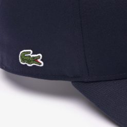 Chapeaux & Casquettes | LACOSTE Casquette De Baseball En Twill De Coton Brode 3D