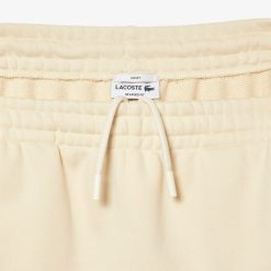 Pantalons & Shorts | LACOSTE Pantalon De Survetement Jogger Unie En Molleton De Coton Biologique