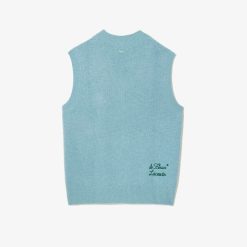 Pullovers | LACOSTE Pull Sans Manche Lacoste X Le Fleur A Col V