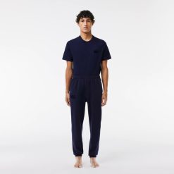 Sous-Vetements & Vetements D'Interieur | LACOSTE Jogging D'Interieur En Molleton De Coton Melange