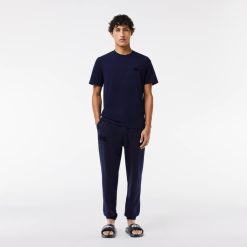 Sous-Vetements & Vetements D'Interieur | LACOSTE Jogging D'Interieur En Molleton De Coton Melange