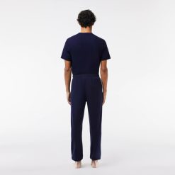 Sous-Vetements & Vetements D'Interieur | LACOSTE Jogging D'Interieur En Molleton De Coton Melange