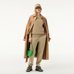 Sweatshirts | LACOSTE Sweatshirt Jogger A Col Rond Double Face Pique