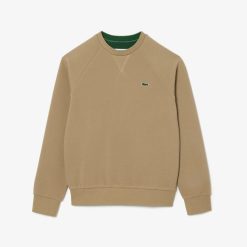 Sweatshirts | LACOSTE Sweatshirt Jogger A Col Rond Double Face Pique