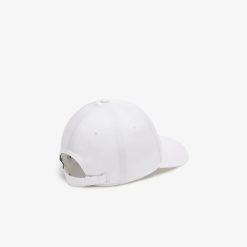 Chapeaux & Casquettes | LACOSTE Casquette Brodee En Gabardine De Coton