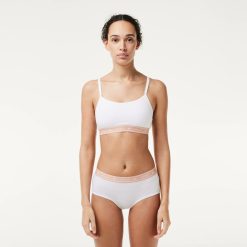 Sous-Vetements Et Vetements D'Interieur | LACOSTE Shorty Avec Ceinture Siglee En Coton Stretch