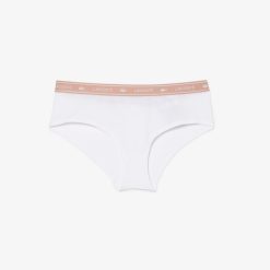 Sous-Vetements Et Vetements D'Interieur | LACOSTE Shorty Avec Ceinture Siglee En Coton Stretch