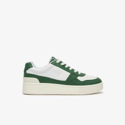 Sneakers | LACOSTE Sneakers Aceclip Premium Homme En Cuir Contraste