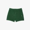 Pantalons & Shorts | LACOSTE Short Paris En Maille Eponge Regular Fit