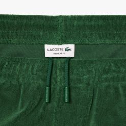 Pantalons & Shorts | LACOSTE Short Paris En Maille Eponge Regular Fit