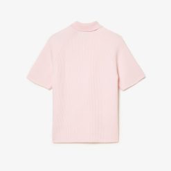 Pullovers | LACOSTE Pull Col Polo Lacoste X Le Fleur