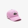 Accessoires | LACOSTE Casquette En Twill De Coton Avec Grand Crocodile