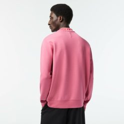 Sweatshirts | LACOSTE Sweatshirt Homme Lacoste Avec Col Sigle En Double-Face