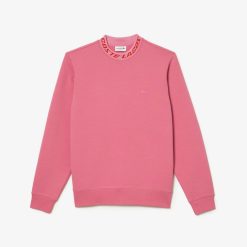 Sweatshirts | LACOSTE Sweatshirt Homme Lacoste Avec Col Sigle En Double-Face