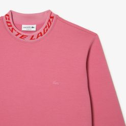 Sweatshirts | LACOSTE Sweatshirt Homme Lacoste Avec Col Sigle En Double-Face