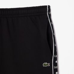 Pantalons & Shorts | LACOSTE Short Jogger En Molleton Avec Bande Siglee