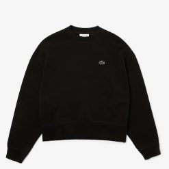 Sweatshirts | LACOSTE Sweatshirt Jogger Femme Lacoste Imprime Au Dos