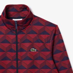 Sweatshirts | LACOSTE Sweatshirt Zippe Motif Robert George En Jacquard