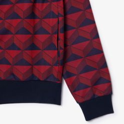 Sweatshirts | LACOSTE Sweatshirt Zippe Motif Robert George En Jacquard