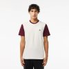 T-Shirts | LACOSTE T-Shirt Color-Block Regular Fit En Jersey