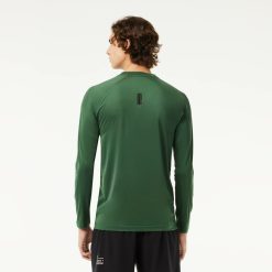 Vetements De Sport | LACOSTE T-Shirt Sport Manches Longues En Jersey Extensible