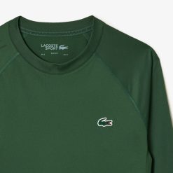 Vetements De Sport | LACOSTE T-Shirt Sport Manches Longues En Jersey Extensible