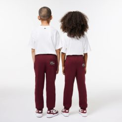 Vetements Fille | LACOSTE Pantalon De Survetement Jogger Avec Badge Crocodile