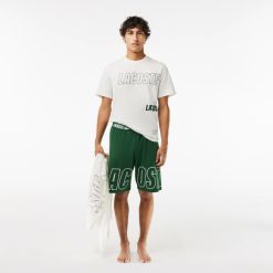 Sous-Vetements & Vetements D'Interieur | LACOSTE Short D'Interieur En Molleton Avec Marquage