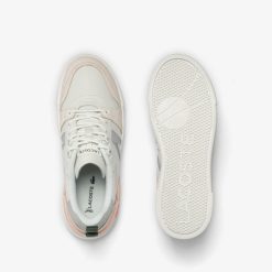 Sneakers | LACOSTE Sneakers L002 Femme En Cuir Et Mesh