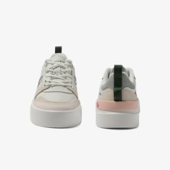 Sneakers | LACOSTE Sneakers L002 Femme En Cuir Et Mesh