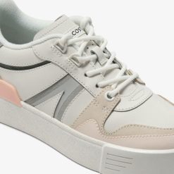 Sneakers | LACOSTE Sneakers L002 Femme En Cuir Et Mesh