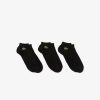 Vetements De Sport | LACOSTE Lot De 3 Paires De Chaussettes Basses Sport