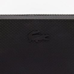 Portefeuilles & Petite Maroquinerie | LACOSTE Trousse Zippee Chantaco En Cuir Pique Uni