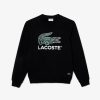 Sweatshirts | LACOSTE Sweatshirt Classic Fit En Molleton De Coton