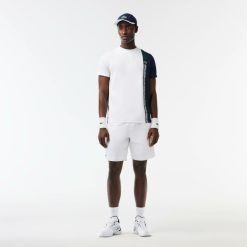 Vetements De Sport | LACOSTE T-Shirt Tennis Regular Fit En Tissu Recycle