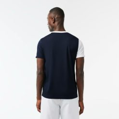 Vetements De Sport | LACOSTE T-Shirt Tennis Regular Fit En Tissu Recycle