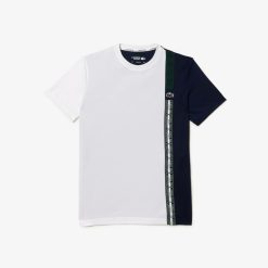 Vetements De Sport | LACOSTE T-Shirt Tennis Regular Fit En Tissu Recycle