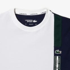 Vetements De Sport | LACOSTE T-Shirt Tennis Regular Fit En Tissu Recycle