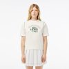 Vetements De Sport | LACOSTE T-Shirt En Coton Edition Roland Garros