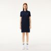 Robes & Jupes | LACOSTE Robe Polo Femme Lacoste En Petit Pique Souple