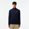 Pullovers | LACOSTE Pull Camionneur En Laine Unie